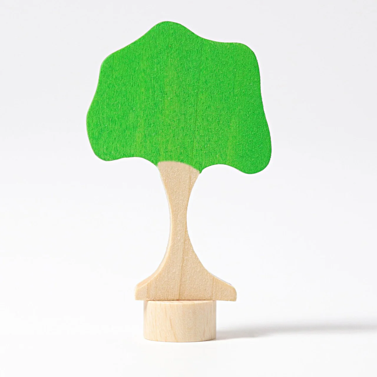 FIGURITA DE MADERA ÁRBOL VERDE