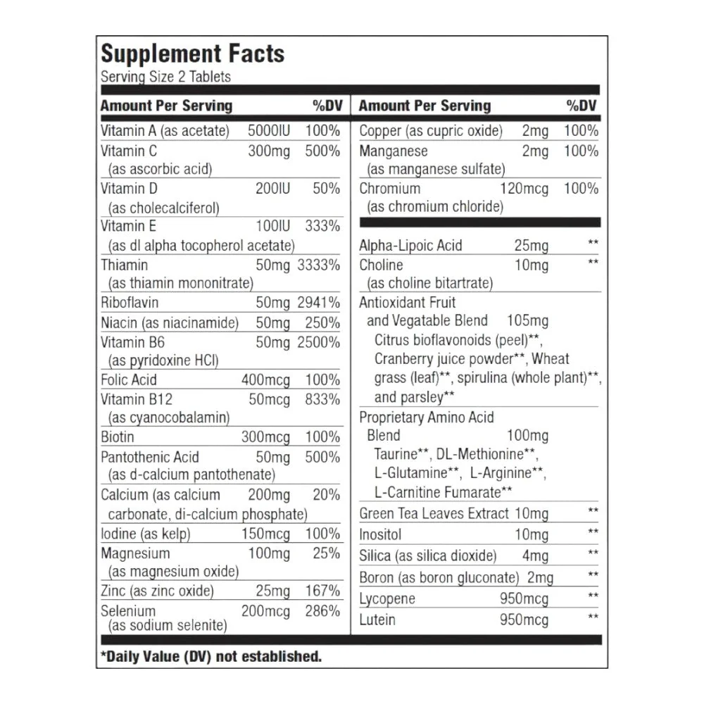 Multivitamin For Men 60 Tab - Imagen 2