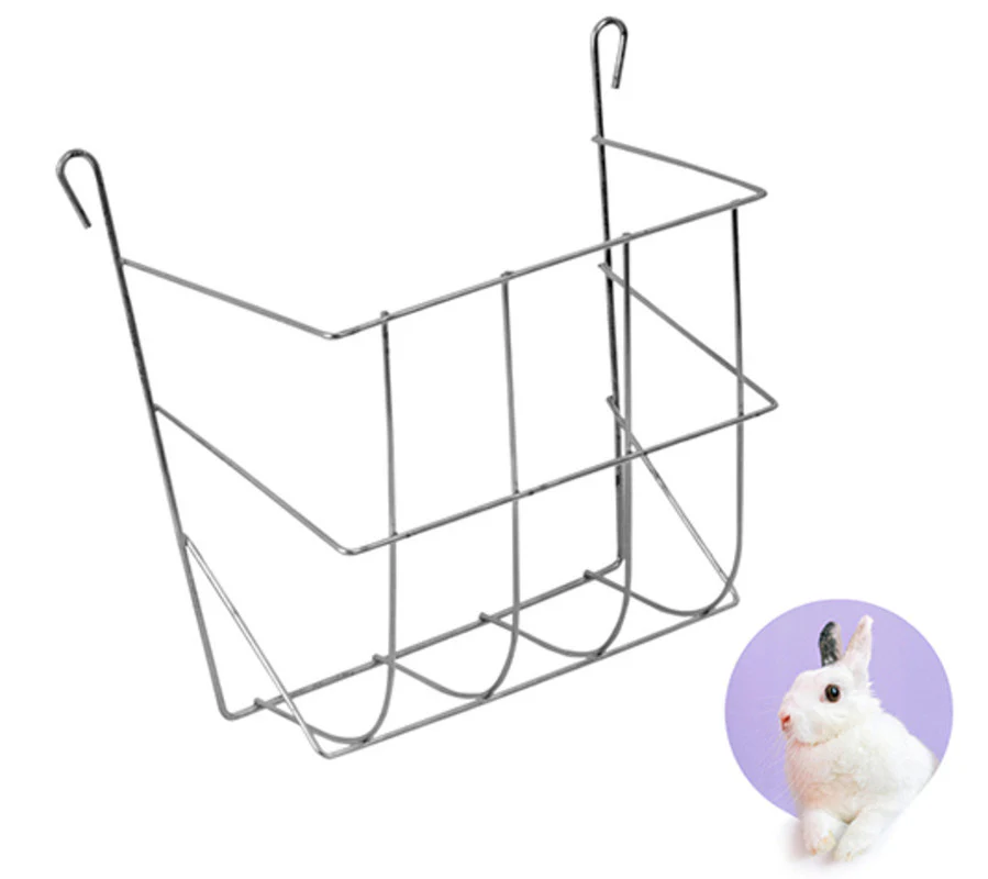 Forrajera Para Conejos - Forrajera Para Dispensar Heno A Los Conejos (15 Cm)