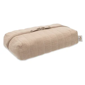 Estuche para toallitas húmedas Muslin - Biscuit Jollein