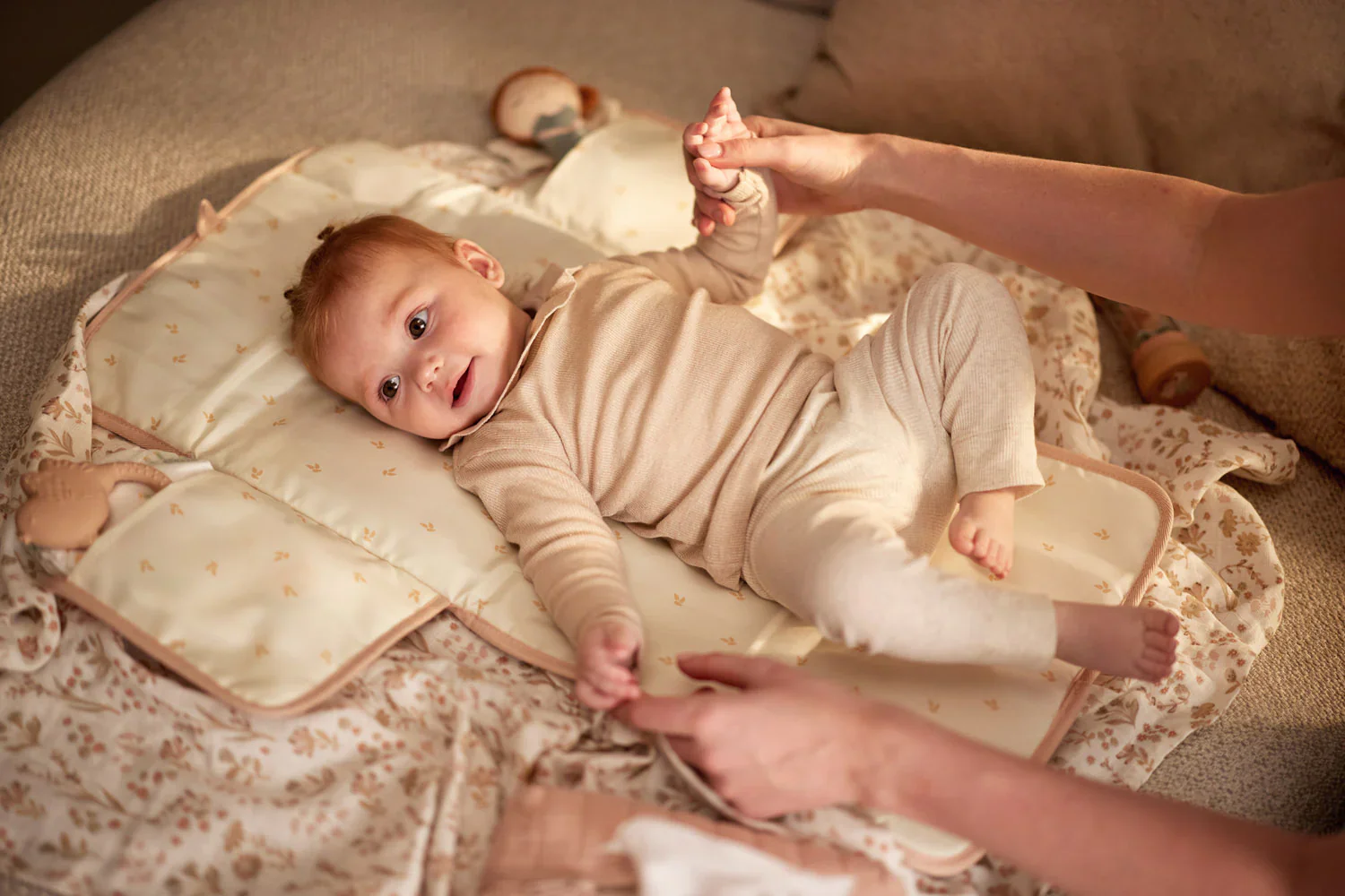 Cambiador Muslin - Wild Rose Jollein - Imagen 7