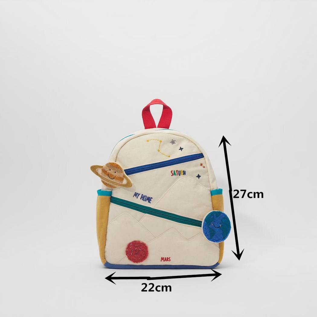 Mochila infantil con planetas - Imagen 2