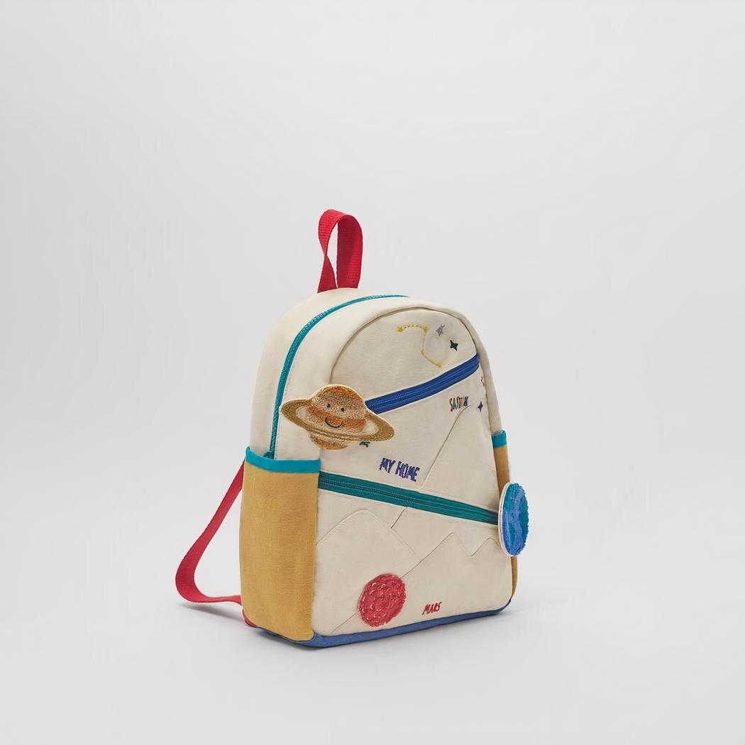 Mochila infantil con planetas - Imagen 3
