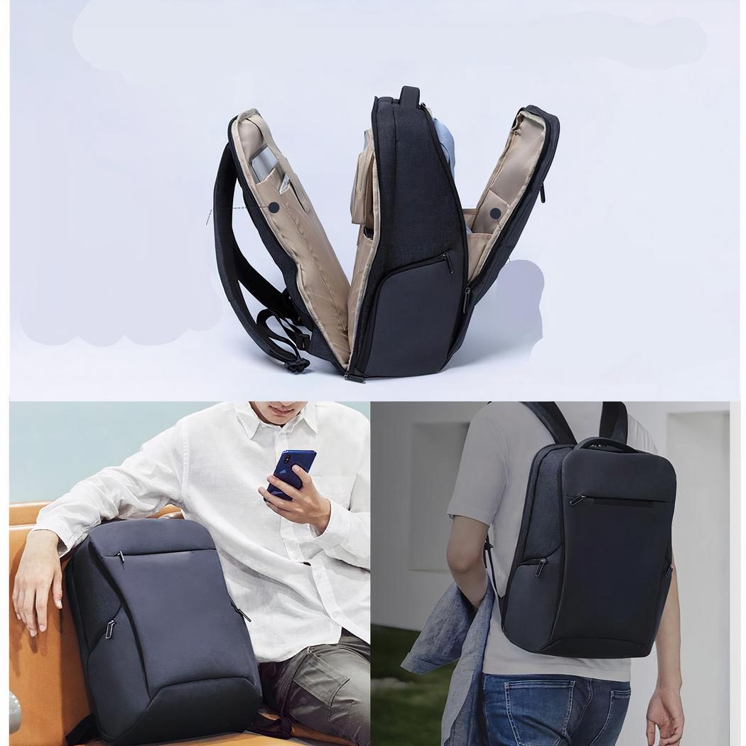 Mochila negra de viaje de negocios - Imagen 4