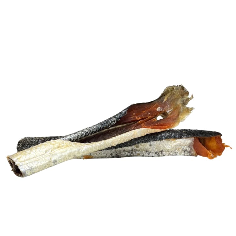 Bimordiscos Tiras Xl De Piel Con Carne De Salmón Para Perros Y Gatos - Imagen 2