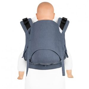 Mochila Ergonómica Fidella Fusion Toddler 2.0 Chevron Denim Blue