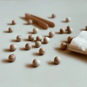 BOLAS DE MADERA - 20 unidades