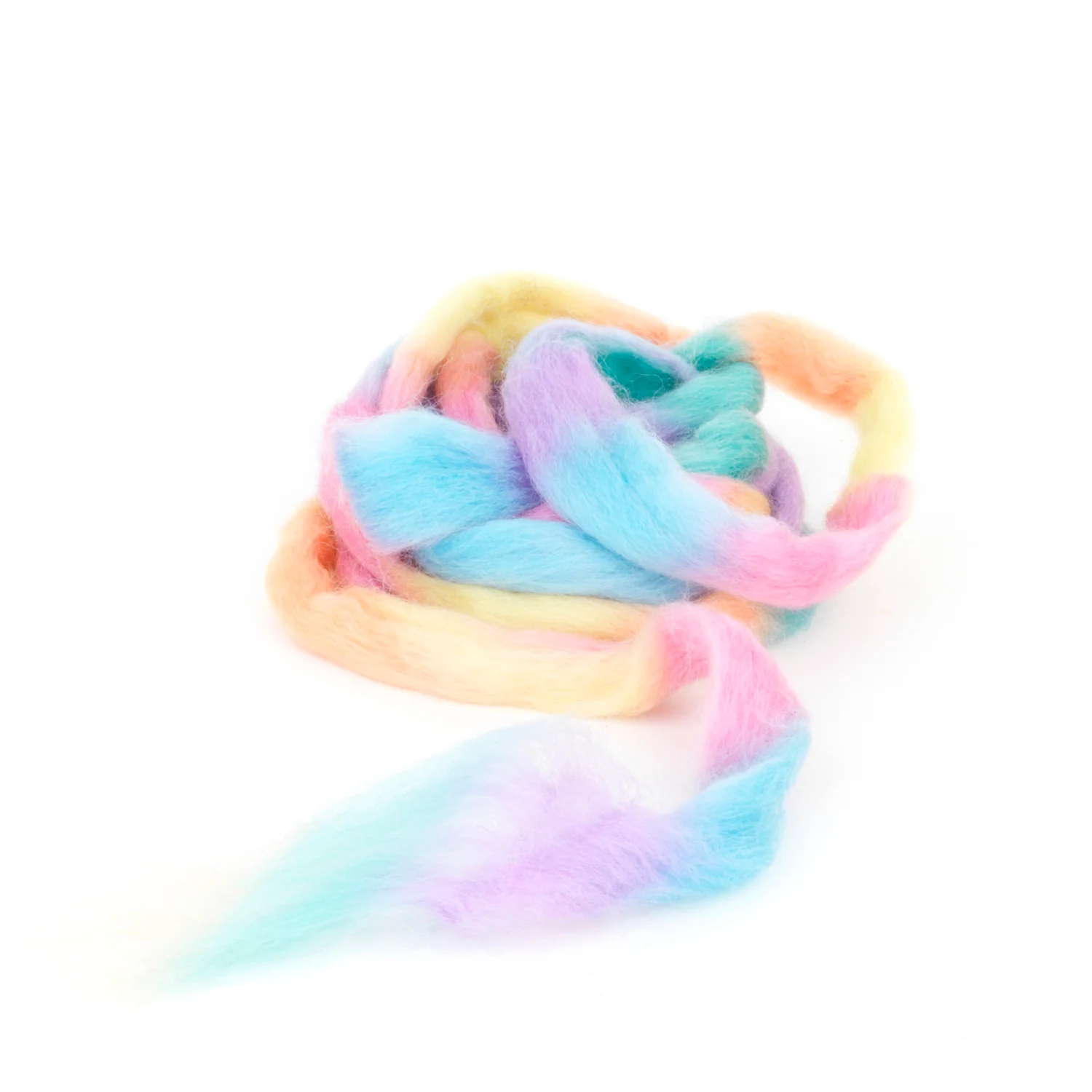 LANA CARDADA PEINADA BANDAS MULTICOLOR - Imagen 5