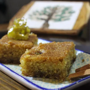 DULCES HARISSE DE SÉMOLA Y PECANA