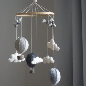 Móvil para cuna en Fieltro Airballoons - Gamcha