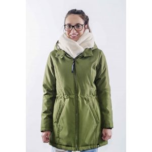 Abrigo de Porteo y Embarazo Wallaby 2.0 Verde y beige