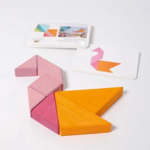 PUZZLE TANGRAM ROSA