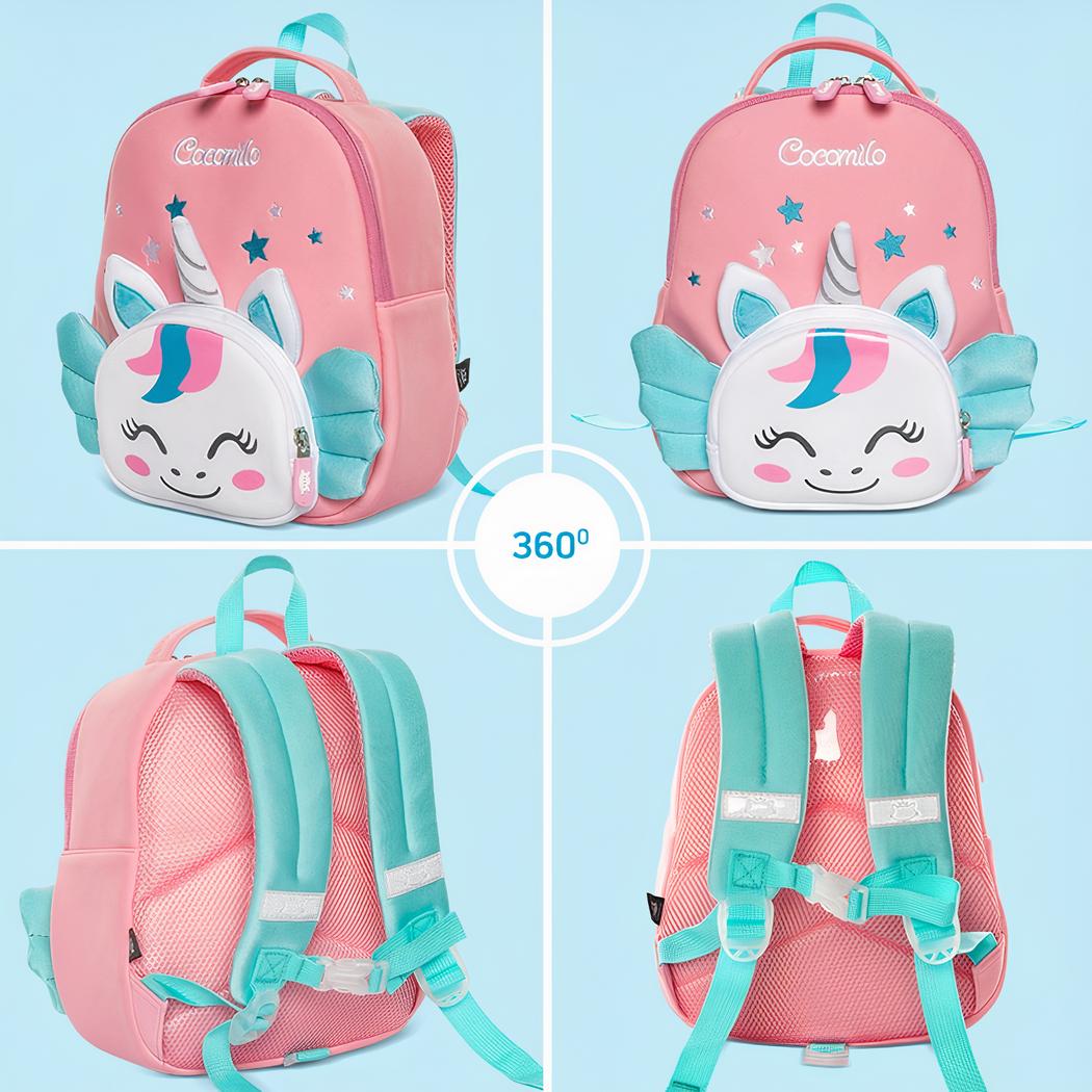 Mochila unicornio con estrellas - Imagen 3