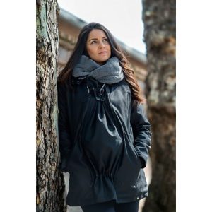 Abrigo de Porteo y Embarazo Wallaby 2.0 Negro