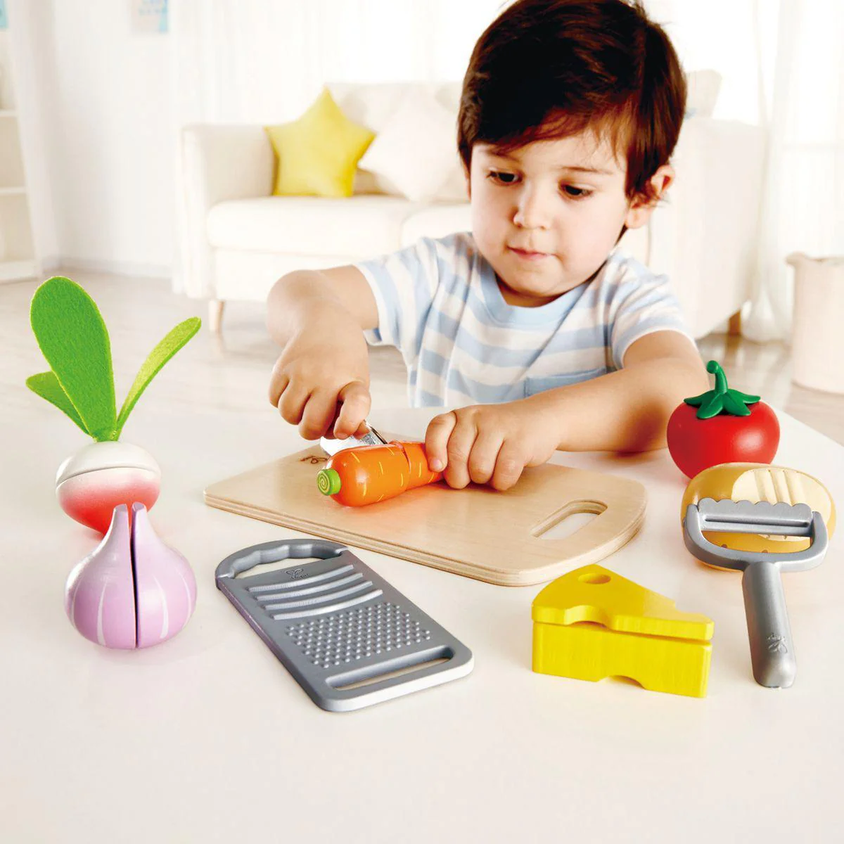 Kit Básico Cocina Cooking Essentials Hape - Imagen 3