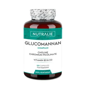 Nutralie Glucomanano con Colina + B3 + D3 Pérdida Peso 120 cápsulas