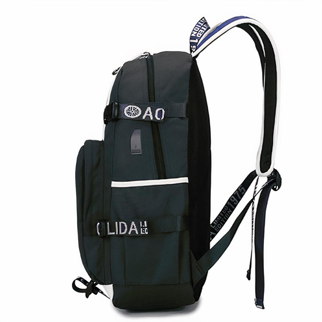 Naruto Kakashi Hatake mochila negra - Imagen 2