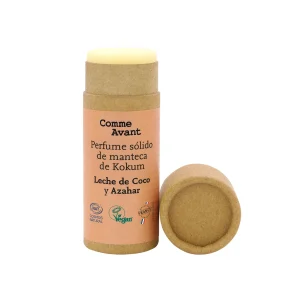 Perfume Sólido Dulce Y Afrutado Con Manteca De Kokum - Leche De Coco Y Azahar