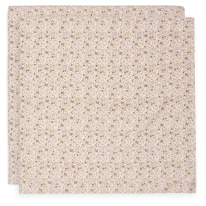 Set de 2 Mantas de muselina 115x115cm Flower Fairies Jollein