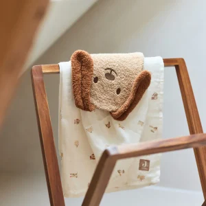 Set de 2 Mantas de muselina 115x115cm Animal Friends Jollein