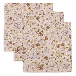 Babitas de muselina 31x31cm - Flower Fairies - Pack x 3 Jollein