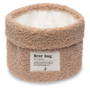 Cesta de almacenamiento Boucle - Biscuit Jollein