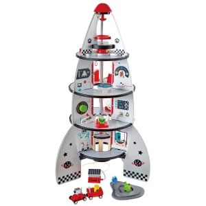 Juego Construction Four-stage Rocket Ship Hape