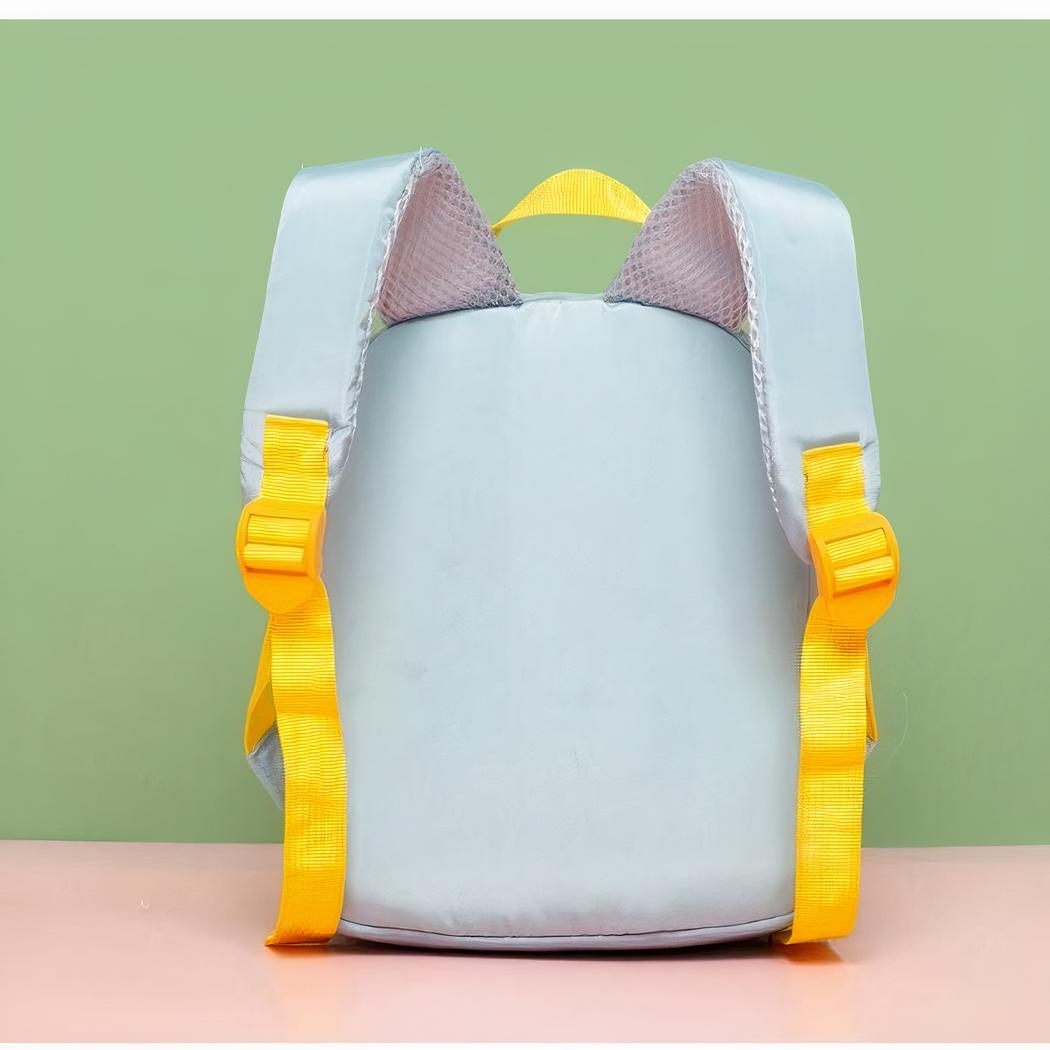 Mochila infantil peluche dinosaurio amarillo - Imagen 2