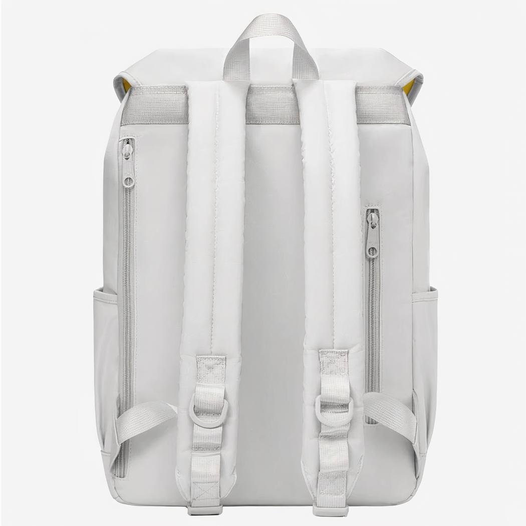 Mochila ergonómica impermeable, gran capacidad, gris - Imagen 4