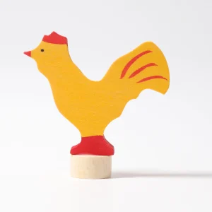 FIGURITA DE MADERA GALLINA