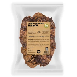 Bimordiscos Pulmón De Ternera Para Perros · 250g