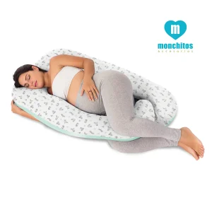 Mega Almohadón Cojín Multifuncional – Verde Zorritos