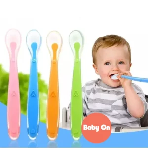 Cuchara En Silicona Para Bebes