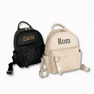 Mochila personalizada en polipiel