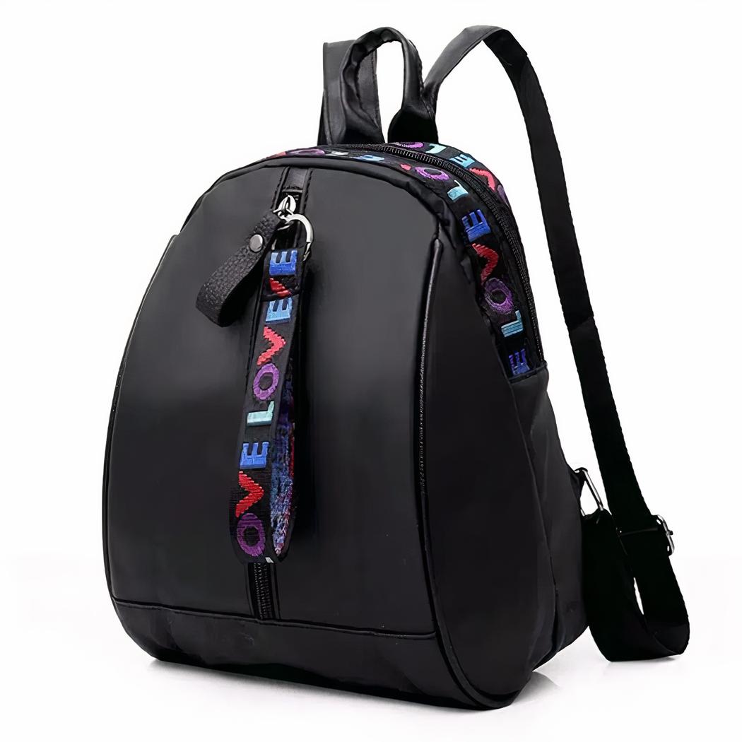 Mini mochila negra de estilo coreano para mujer - Imagen 7