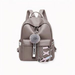 Mochila retro para mujer con estilo vintage
