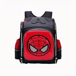 Mochila Spiderman con compartimentos de almacenamiento ergonómicos