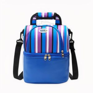 Bolsa bandolera aislante de doble capa