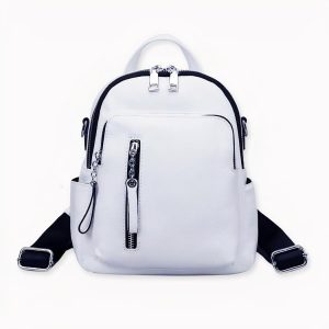 Mochila pequeña de polipiel