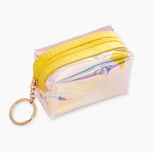Cartera de color holográfico