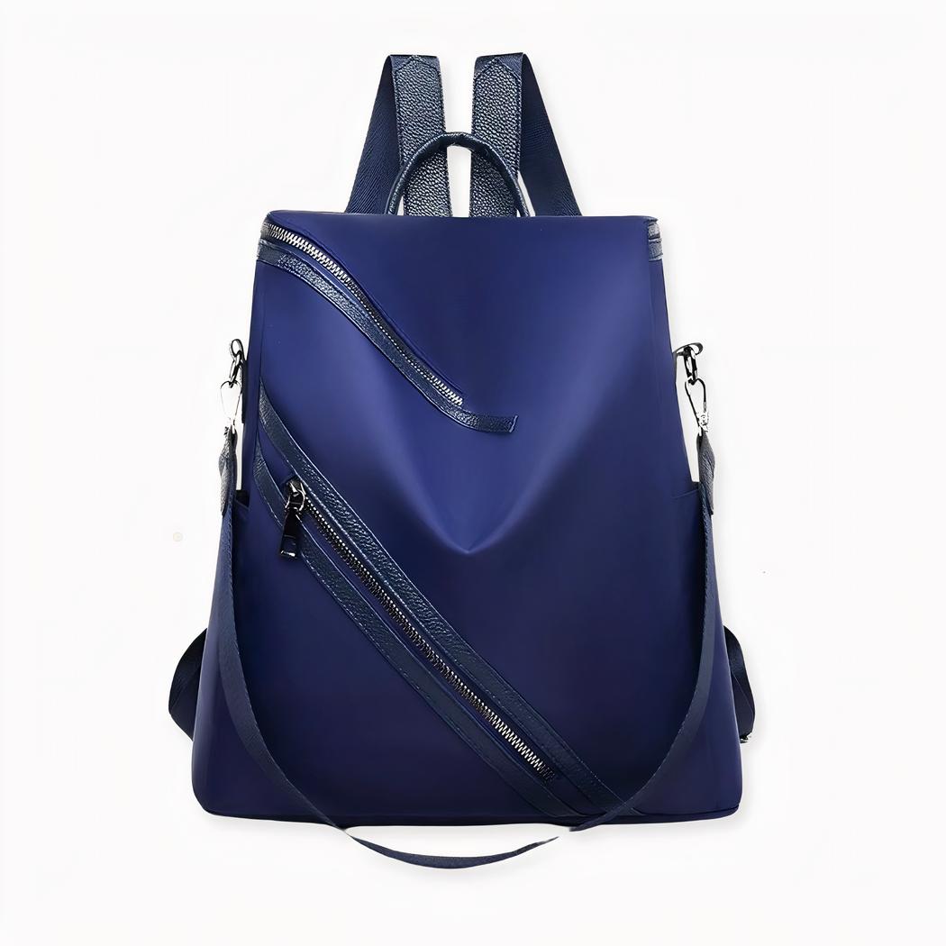 Mochila de diseño con múltiples aberturas