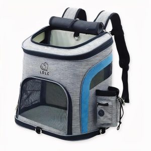 Mochila para gatos de doble apertura