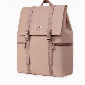 Mochila ergonómica impermeable para ordenador, rosa