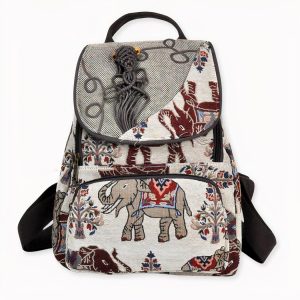 Mochila femenina de estilo boho
