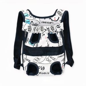 Mochila ajustable para perros y gatos