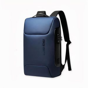 Mochila ergonómica de lujo azul