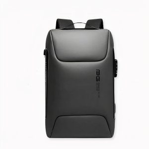 Mochila ergonómica de lujo gris