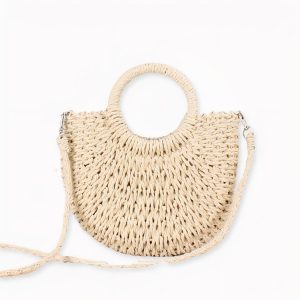 Bolso de verano de paja para mujer