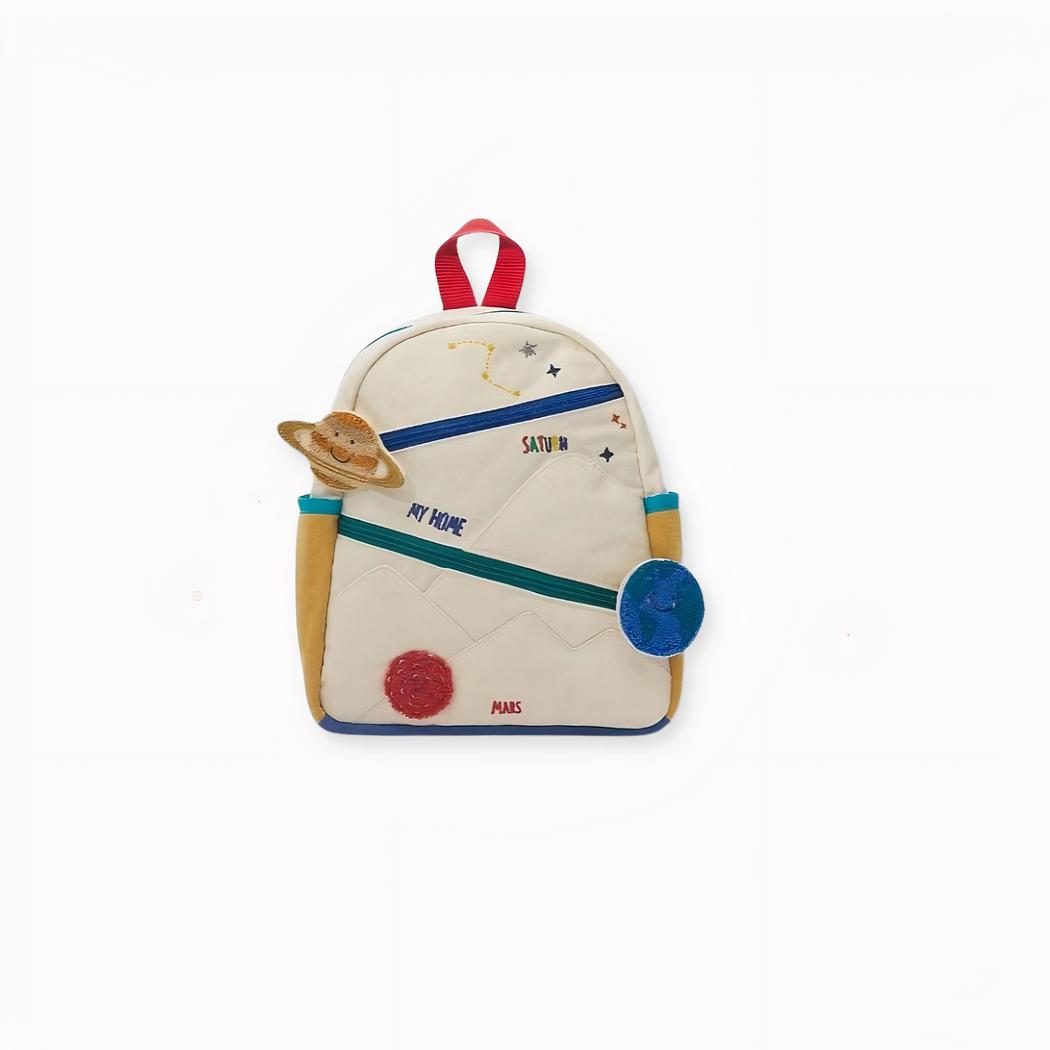 Mochila infantil con planetas