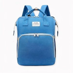 Mochila cambiador de viaje con cuna plegable